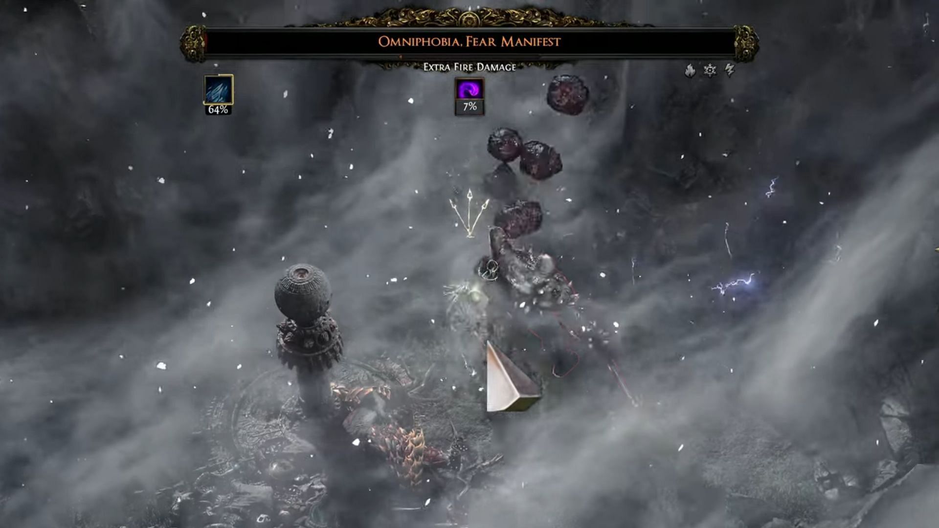Omniphobia vomit attack (Image via Grinding Gear Games || YouTube@OlderBadBoy)